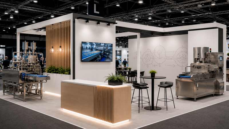 Byg branchens flotteste messestand på FoodTech 2026